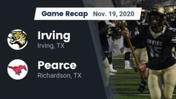 Recap: Irving  vs. Pearce  2020
