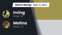 Recap: Irving  vs. Molina  2021