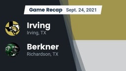 Recap: Irving  vs. Berkner  2021