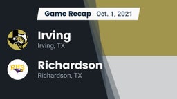 Recap: Irving  vs. Richardson  2021