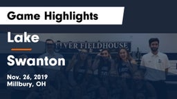 Lake  vs Swanton  Game Highlights - Nov. 26, 2019