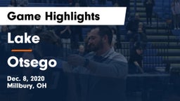 Lake  vs Otsego  Game Highlights - Dec. 8, 2020