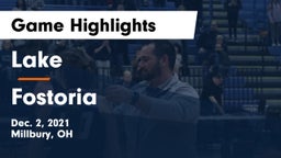 Lake  vs Fostoria  Game Highlights - Dec. 2, 2021