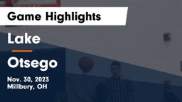 Lake  vs Otsego  Game Highlights - Nov. 30, 2023