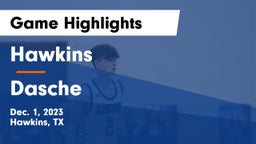 Hawkins  vs Dasche Game Highlights - Dec. 1, 2023