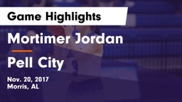 Mortimer Jordan  vs Pell City  Game Highlights - Nov. 20, 2017