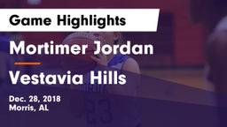 Mortimer Jordan  vs Vestavia Hills  Game Highlights - Dec. 28, 2018