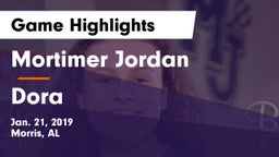 Mortimer Jordan  vs Dora Game Highlights - Jan. 21, 2019
