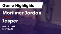 Mortimer Jordan  vs Jasper  Game Highlights - Dec. 6, 2019