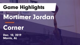 Mortimer Jordan  vs Corner  Game Highlights - Dec. 10, 2019