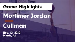 Mortimer Jordan  vs Cullman  Game Highlights - Nov. 12, 2020