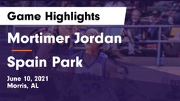Mortimer Jordan  vs Spain Park  Game Highlights - June 10, 2021