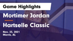 Mortimer Jordan  vs Hartselle Classic Game Highlights - Nov. 23, 2021