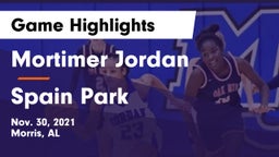 Mortimer Jordan  vs Spain Park  Game Highlights - Nov. 30, 2021
