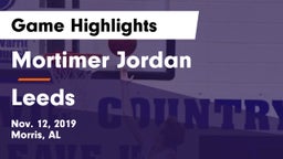 Mortimer Jordan  vs Leeds Game Highlights - Nov. 12, 2019