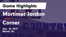 Mortimer Jordan  vs Corner  Game Highlights - Dec. 10, 2019