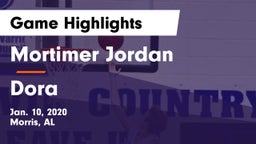 Mortimer Jordan  vs Dora Game Highlights - Jan. 10, 2020