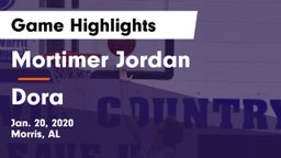 Mortimer Jordan  vs Dora Game Highlights - Jan. 20, 2020