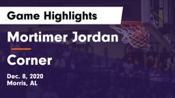 Mortimer Jordan  vs Corner  Game Highlights - Dec. 8, 2020