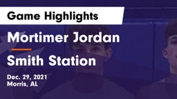 Mortimer Jordan  vs Smith Station Game Highlights - Dec. 29, 2021