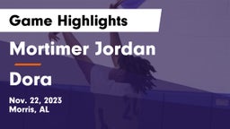 Mortimer Jordan  vs Dora Game Highlights - Nov. 22, 2023