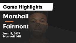 Marshall  vs Fairmont Game Highlights - Jan. 12, 2023