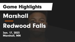 Marshall  vs Redwood Falls Game Highlights - Jan. 17, 2023