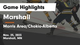 Marshall  vs Morris Area/Chokio-Alberta Game Highlights - Nov. 25, 2023