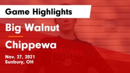 Big Walnut vs Chippewa  Game Highlights - Nov. 27, 2021