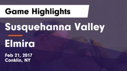 Susquehanna Valley  vs Elmira  Game Highlights - Feb 21, 2017