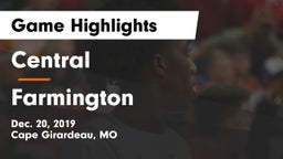 Central  vs Farmington  Game Highlights - Dec. 20, 2019