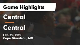 Central  vs Central  Game Highlights - Feb. 25, 2020