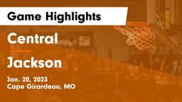 Central  vs Jackson  Game Highlights - Jan. 20, 2023