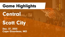 Central  vs Scott City  Game Highlights - Dec. 27, 2023