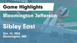 Bloomington Jefferson  vs Sibley East Game Highlights - Oct. 14, 2023