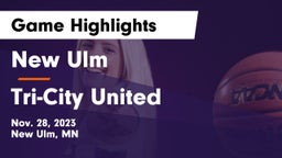 New Ulm  vs Tri-City United  Game Highlights - Nov. 28, 2023