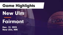 New Ulm  vs Fairmont  Game Highlights - Dec. 12, 2023