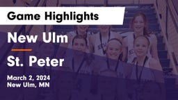 New Ulm  vs St. Peter  Game Highlights - March 2, 2024