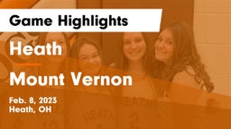 Heath  vs Mount Vernon  Game Highlights - Feb. 8, 2023