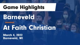 Barneveld  vs At Faith Christian Game Highlights - March 4, 2022