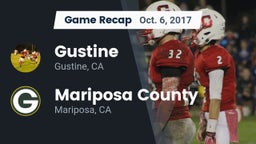 Recap: Gustine  vs. Mariposa County  2017