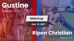 Matchup: Gustine  vs. Ripon Christian  2017
