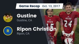 Recap: Gustine  vs. Ripon Christian  2017