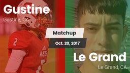 Matchup: Gustine  vs. Le Grand  2017