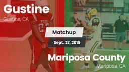 Matchup: Gustine  vs. Mariposa County  2019