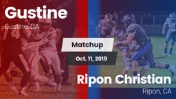 Matchup: Gustine  vs. Ripon Christian  2019