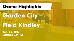 Garden City  vs Field Kindley  Game Highlights - Jan. 23, 2020