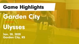 Garden City  vs Ulysses  Game Highlights - Jan. 28, 2020