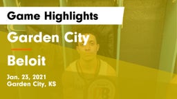 Garden City  vs Beloit  Game Highlights - Jan. 23, 2021