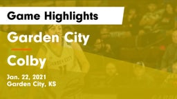 Garden City  vs Colby  Game Highlights - Jan. 22, 2021